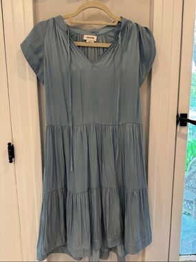 ZADIG & VOLTAIRE Dusty Blue Satin Sundress (XS)